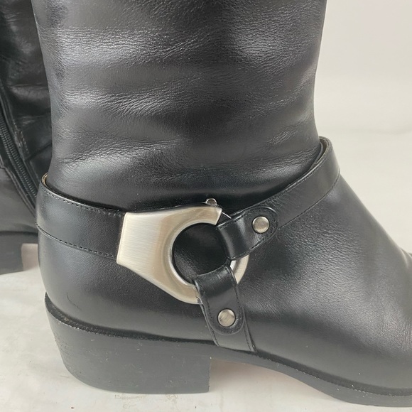 VIA SPIGA Kacey  Leather Riding Boots - Picture 6 of 10